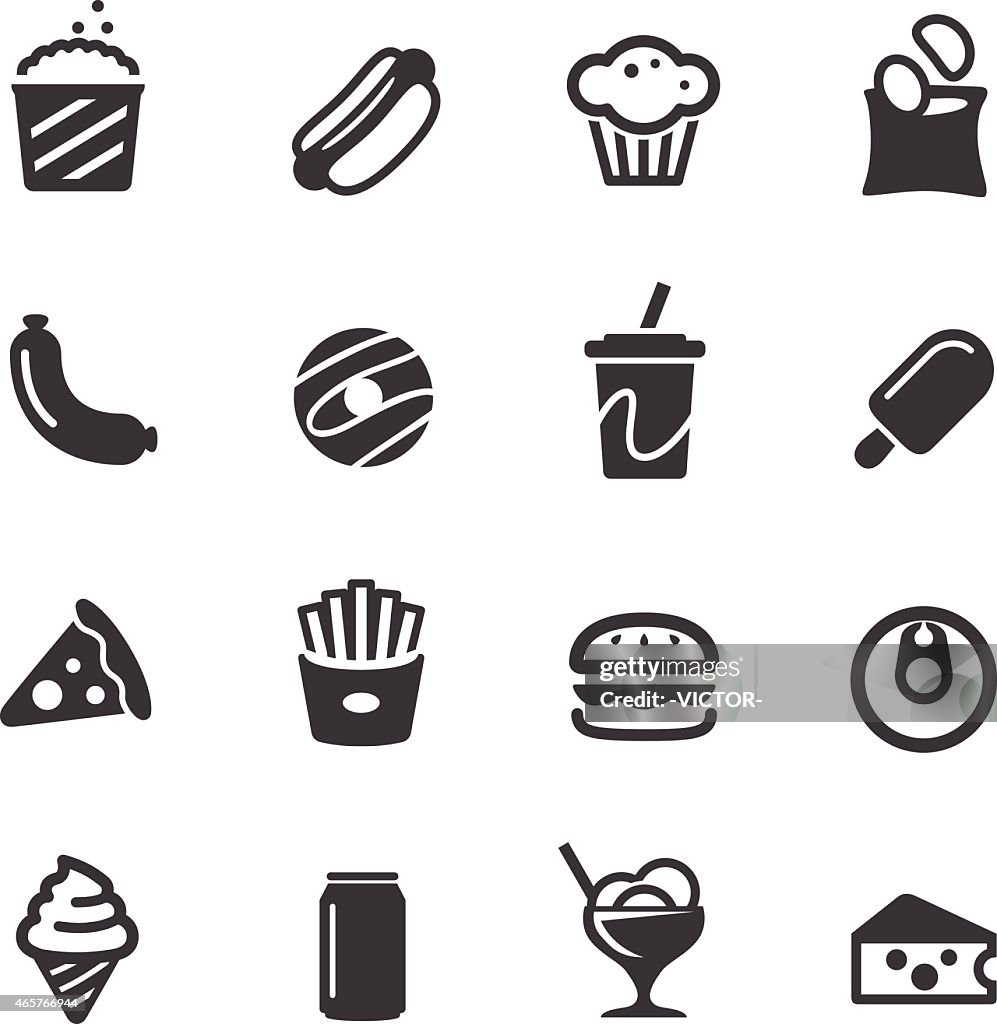 Junk Food ícones-a Acme Series
