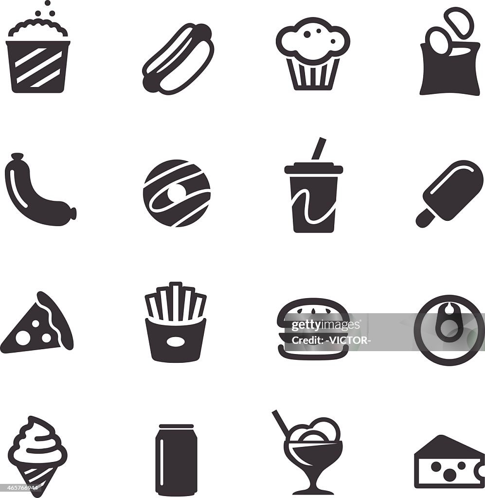 Junk Food Icons - Acme Series