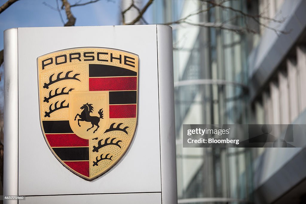 Luxury Automobile Manufacture At A Porsche AG Factory
