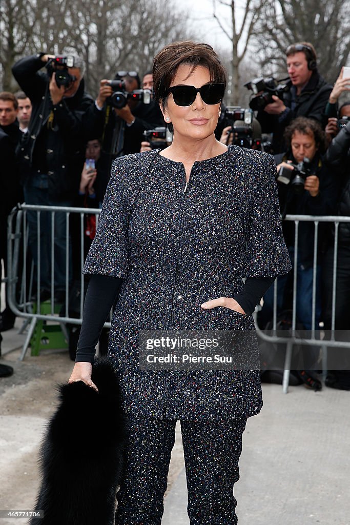 Celebrity Sightings On Day 8  Of Paris Fashion Week Fall Winter 2015/2016