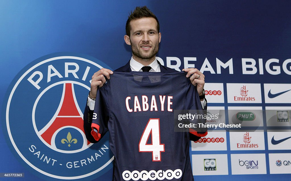 Yohan Cabaye : Press Conference In Paris