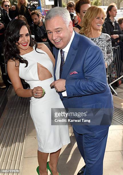 Nazaneen Ghaffar and Eamonn Holmes attend the TRIC Awards at Grosvenor House Hotel on March 10, 2015 in London, England.