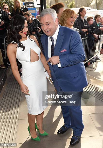 Nazaneen Ghaffar and Eamonn Holmes attend the TRIC Awards at Grosvenor House Hotel on March 10, 2015 in London, England.