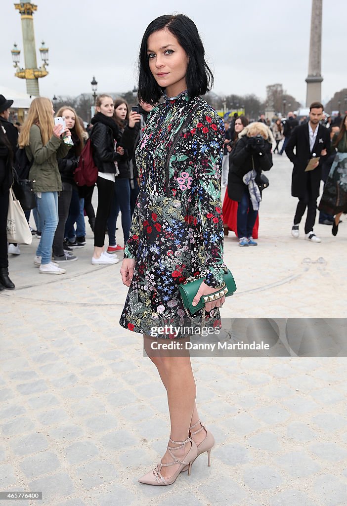 Celebrity Sightings On Day 8  Of Paris Fashion Week Fall Winter 2015/2016