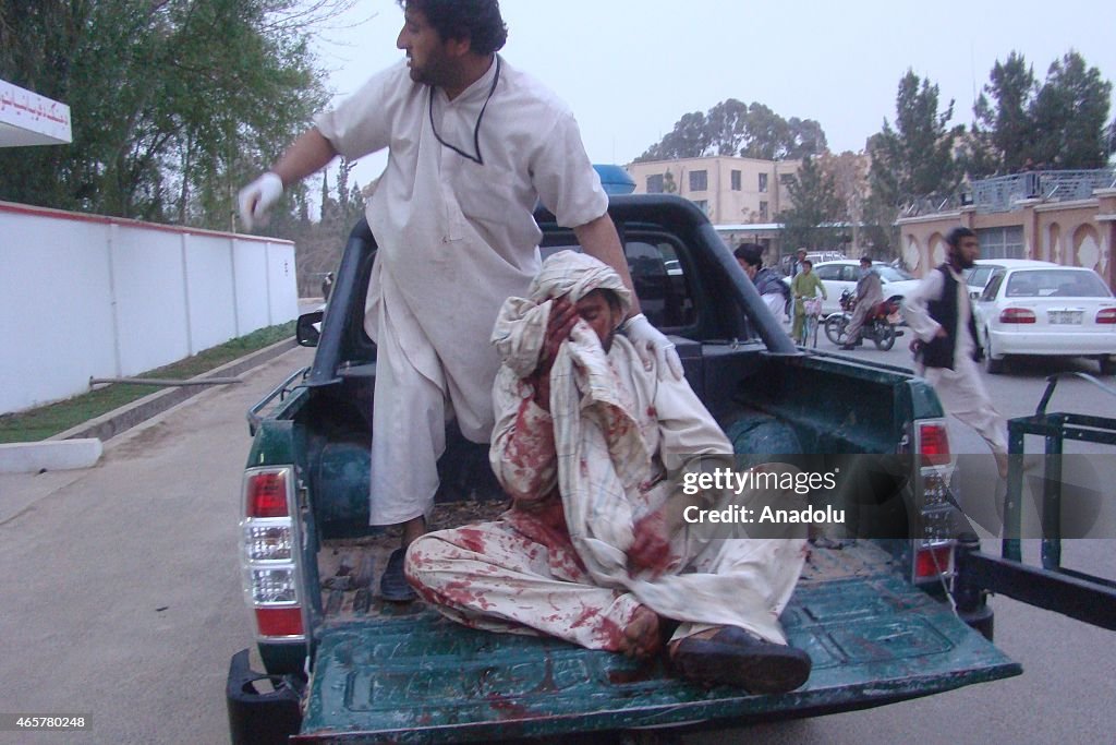 Suicide attack in southern Afghanistan