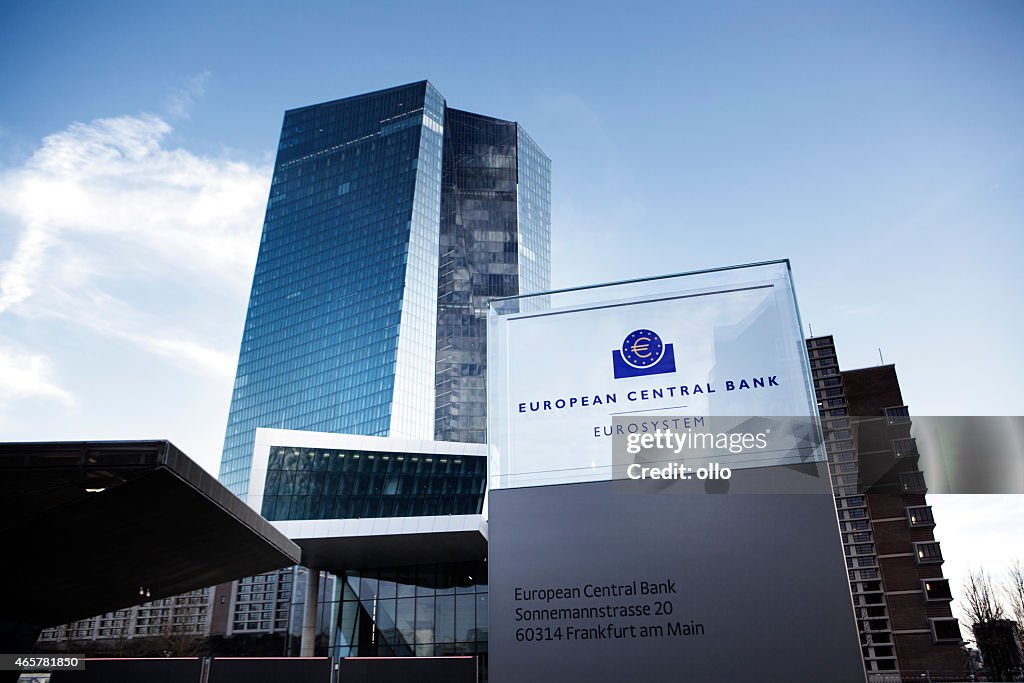 ECB, European Central Bank Frankfurt, Germany