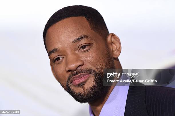 Actor Will Smith arrives at the Los Angeles World Premiere of Warner Bros. Pictures 'Focus' at TCL Chinese Theatre on February 24, 2015 in Hollywood,...