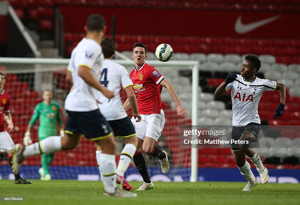 Manchester United v Tottenham Hotspur: U21 Premier League