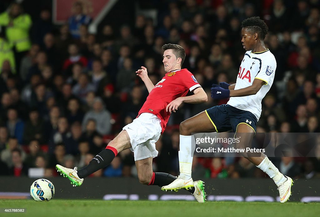 Manchester United v Tottenham Hotspur: U21 Premier League