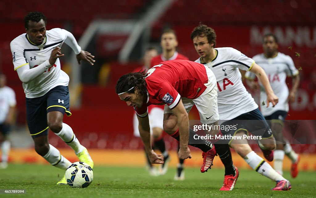 Manchester United v Tottenham Hotspur: U21 Premier League