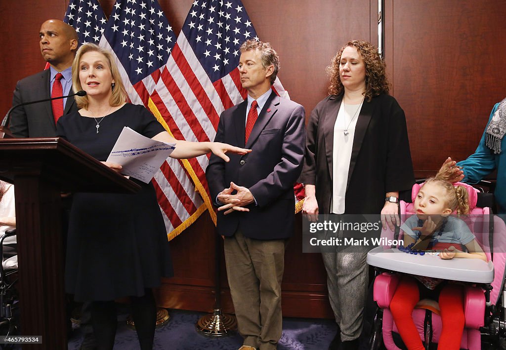 Rand Paul, Cory Booker, And Kristen Gillibrand Discuss Medical Marijuana Bill