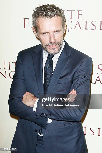 Lambert Wilson attends 'Suite Francaise' Premiere at Cinema UGC Normandie on March 10, 2015 in Paris, France.