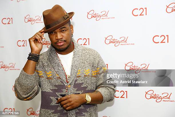 Singer Ne-Yo visits Century 21 Department Store on March 10, 2015 in New York City.