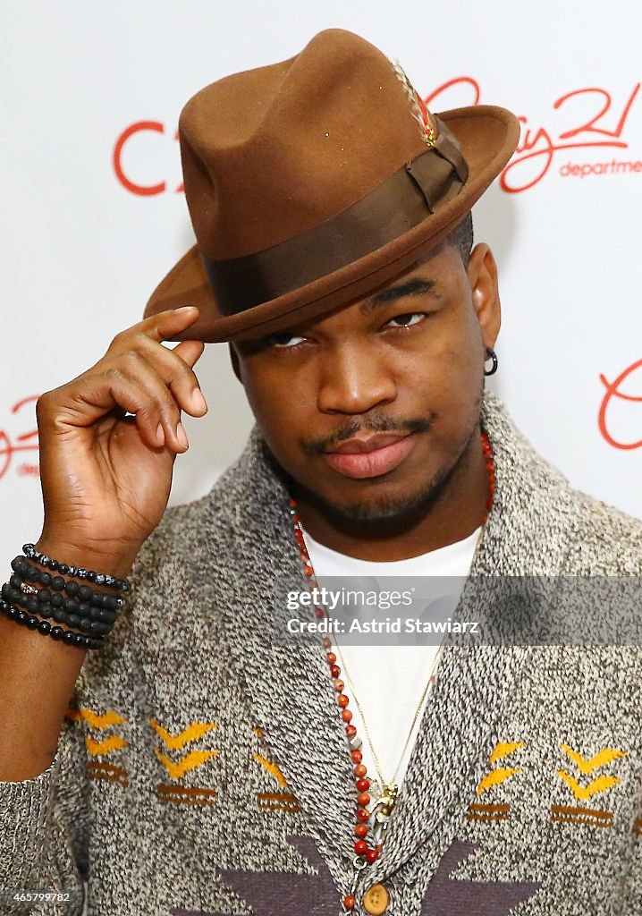 Ne-Yo Visits Century 21 Department Store