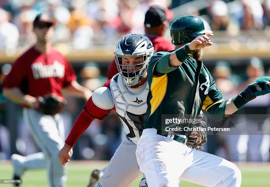 Arizona Diamondbacks v Oakland Athletics