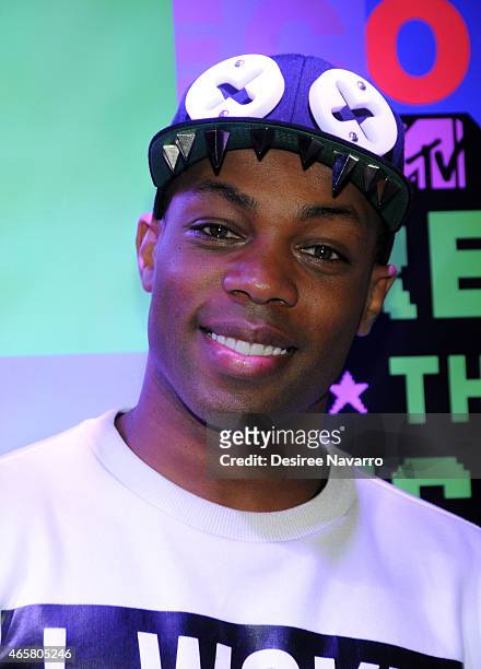 Television Host Todrick Hall attends the 2015 MTV Break the Record Week - Dance-A-Thon at Times Square on March 10, 2015 in New York City.