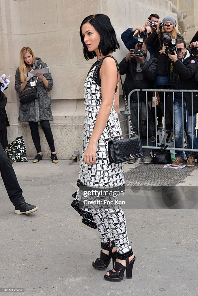 Chanel : Outside Arrivals - Paris Fashion Week Womenswear Fall/Winter 2015/2016