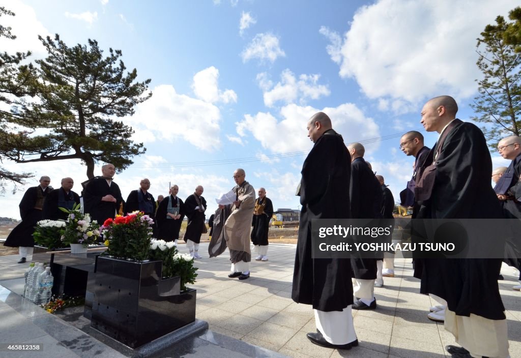 JAPAN-DISASTER-TSUNAMI-NICLEAR-ANNIVERSARY