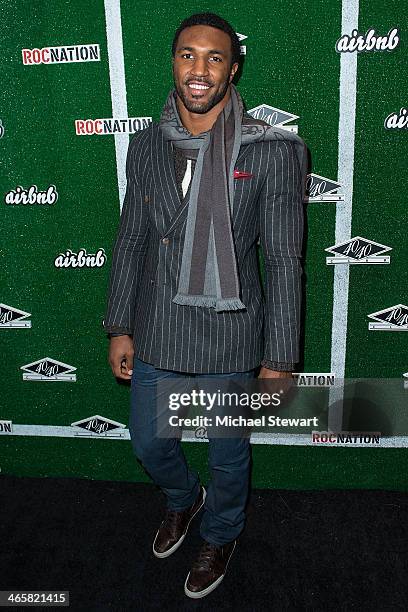 New York Giants player Ryan Mundy attends "Welcome To New York" at the 40 / 40 Club on January 29, 2014 in New York City.