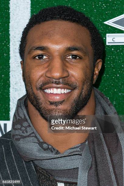 New York Giants player Ryan Mundy attends "Welcome To New York" at the 40 / 40 Club on January 29, 2014 in New York City.