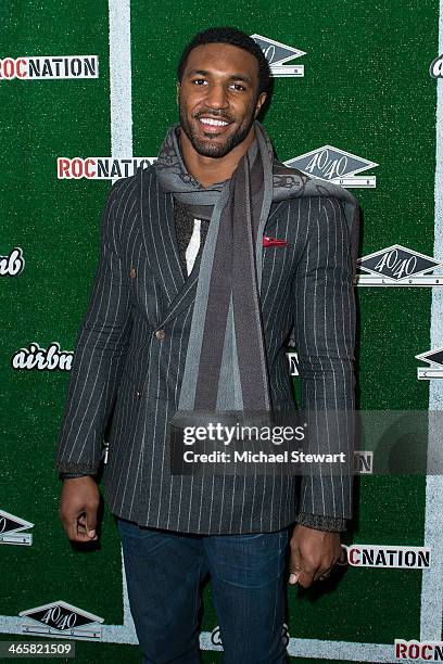 New York Giants player Ryan Mundy attends "Welcome To New York" at the 40 / 40 Club on January 29, 2014 in New York City.