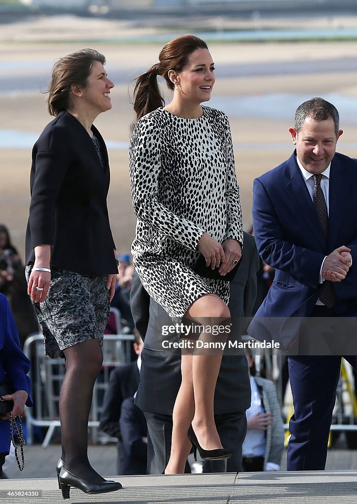 The Duchess Of Cambridge Visits Margate