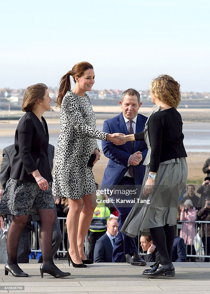 The Duchess Of Cambridge Visits Margate