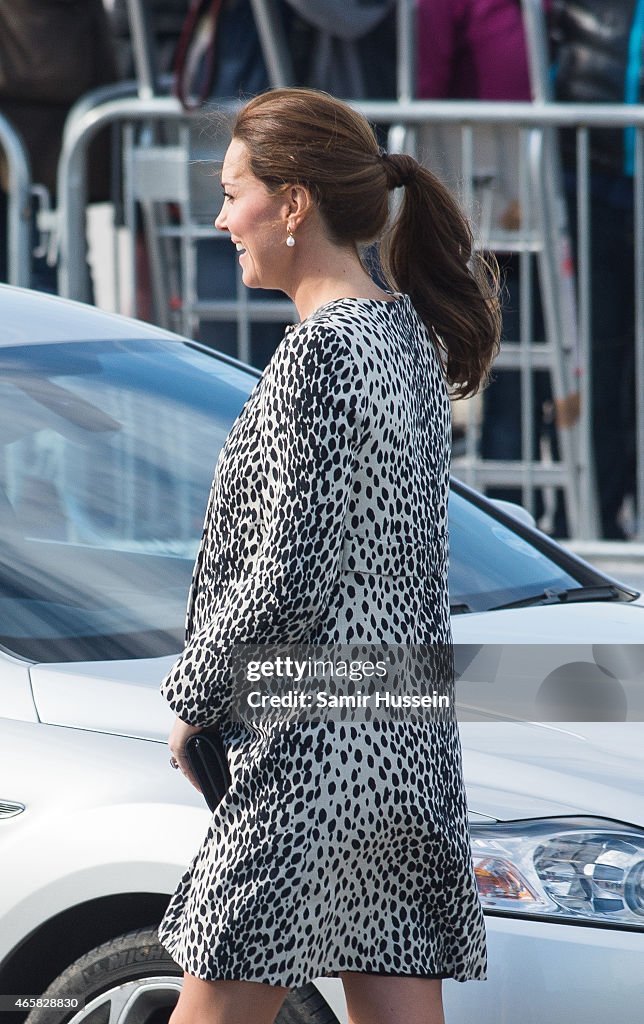 The Duchess Of Cambridge Visits Margate