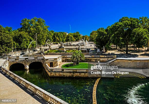 nimes, france - gard fotografías e imágenes de stock