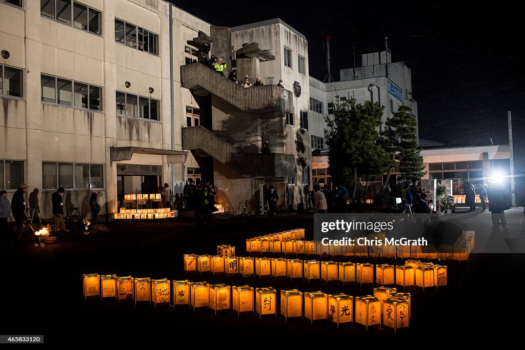 Japan Commemorates 4th Anniversary Of Great East Japan Earthquake