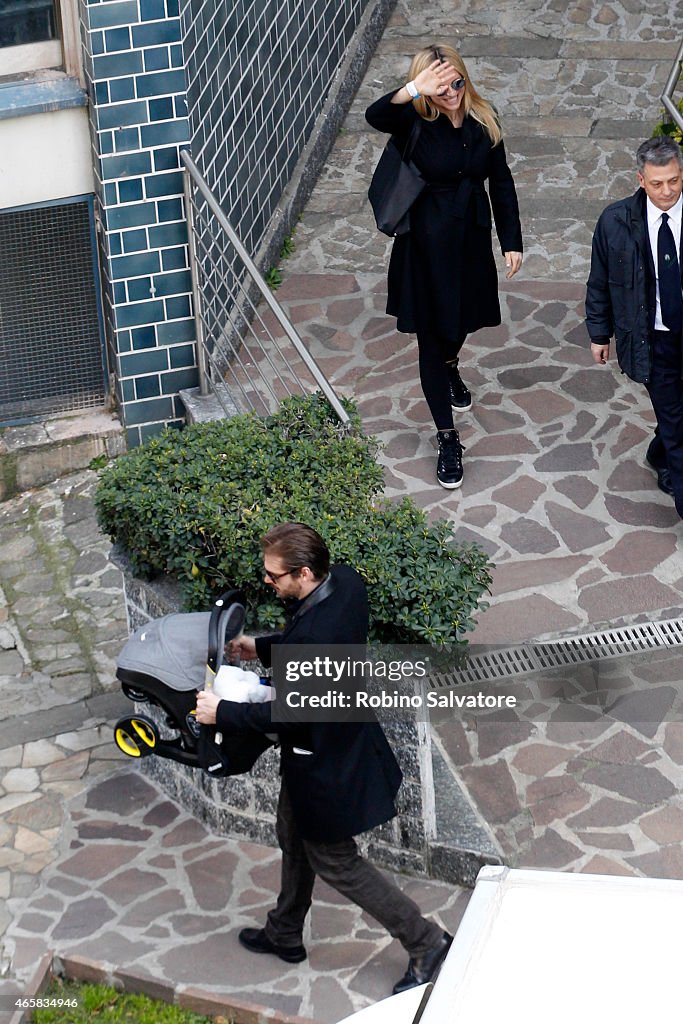 Milan Celebrity Sightings -  March 11, 2015