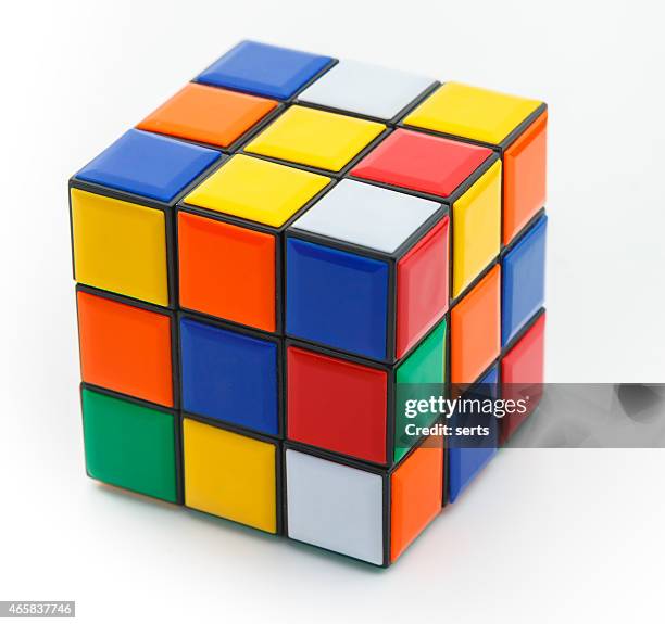 rubik's cube - rubiks kub bildbanksfoton och bilder