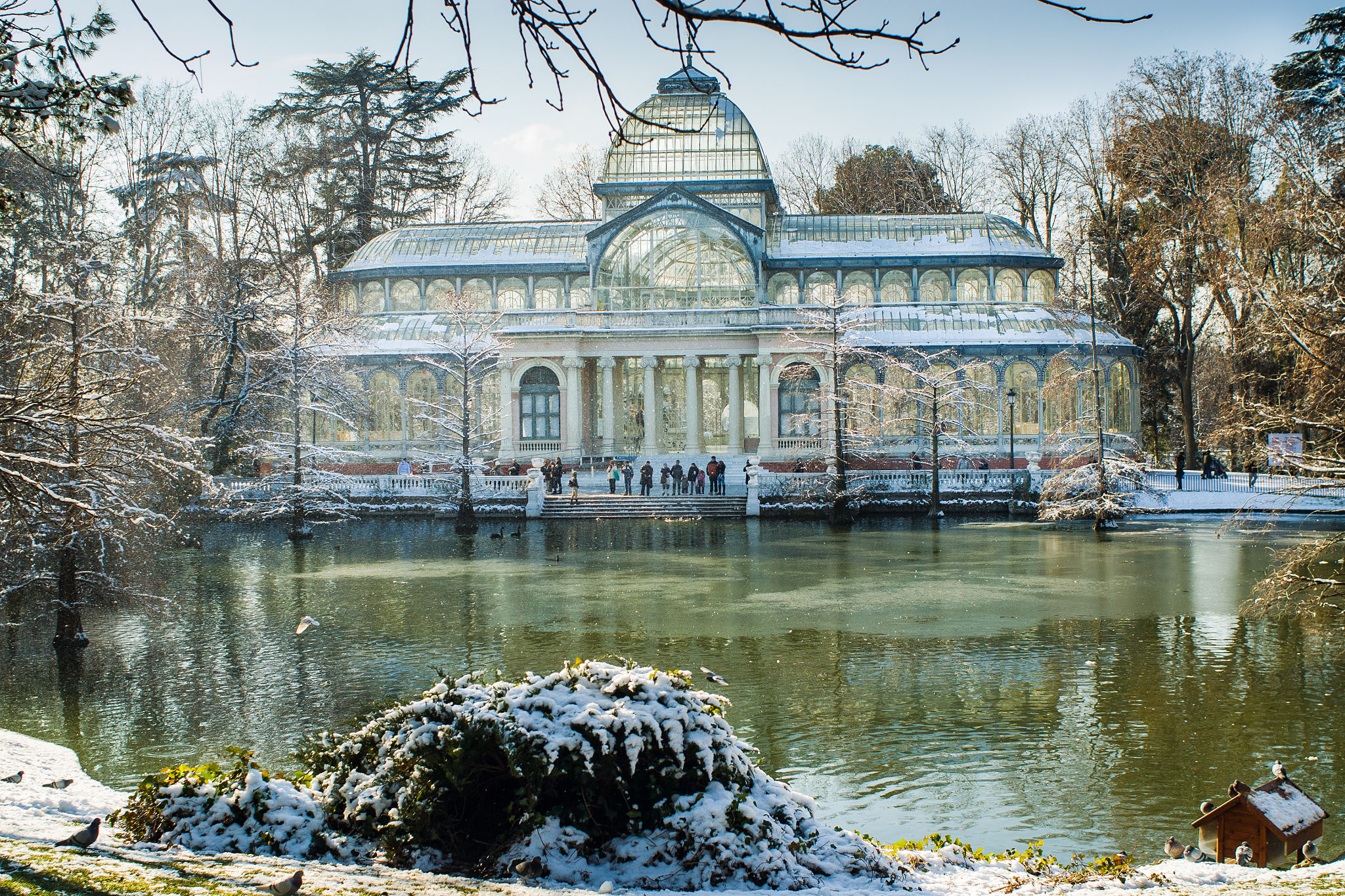 madrid winter