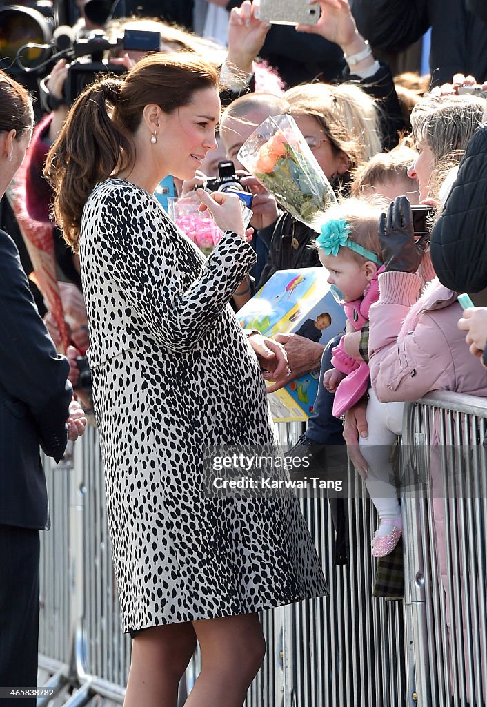 The Duchess Of Cambridge Visits Margate