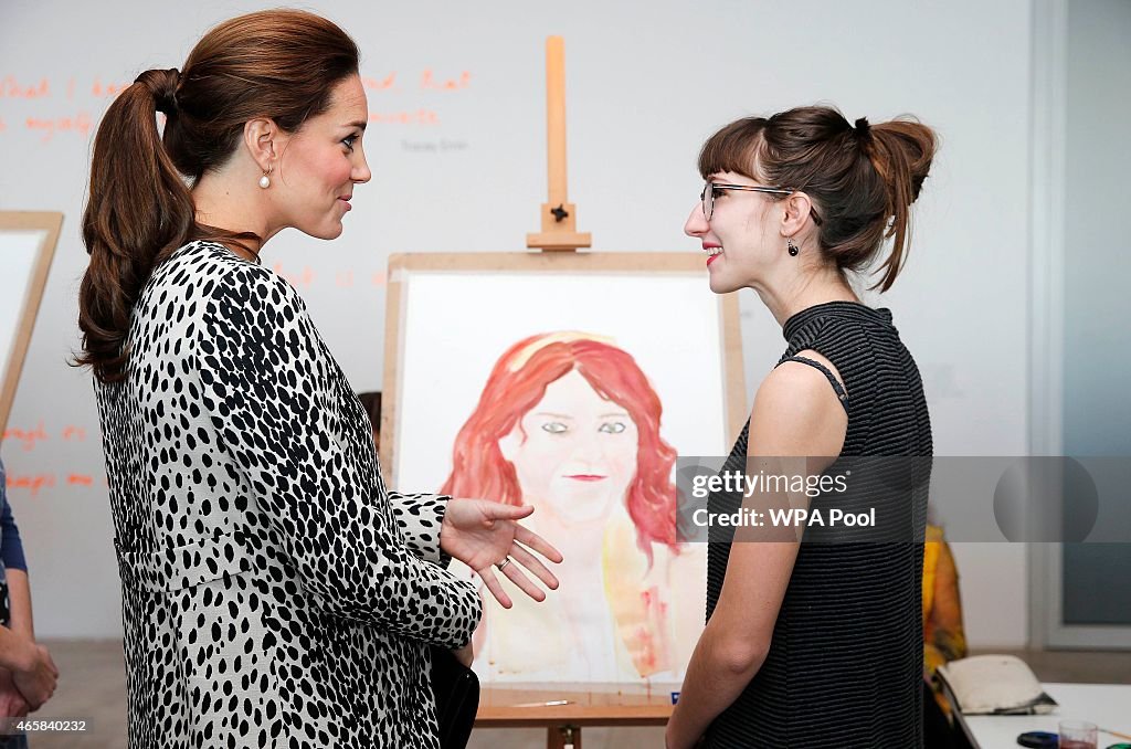 The Duchess Of Cambridge Visits Margate