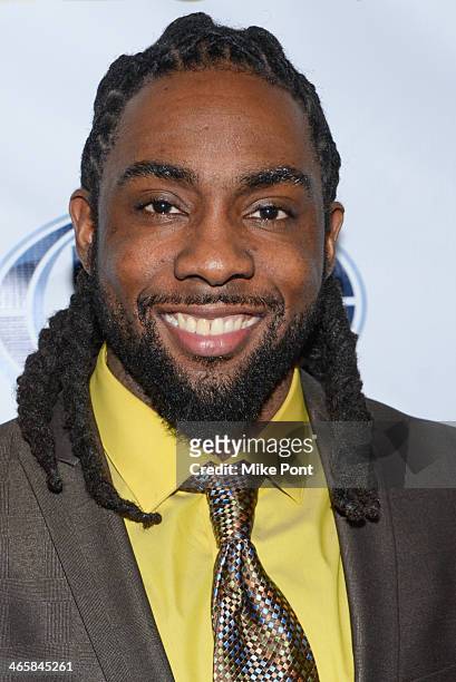 Branton Sherman attends the 2014 Super Bowl Kickoff Players Party at Pranna Restaurant on January 29, 2014 in New York City.