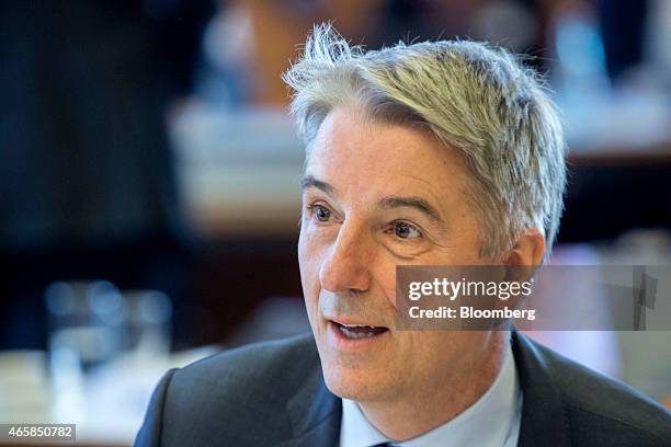 Erik Nielsen, global chief economist of UniCredit Bank AG, attends the European Central Bank and its watchers conference in Frankfurt, Germany, on...