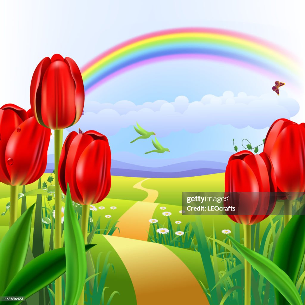 Spring Background High-Res Vector Graphic - Getty Images