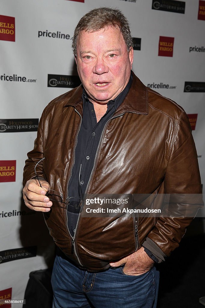 Hollywood Charity Horse Show Event With William Shatner