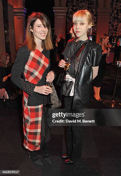 Antonia Campbell-Hughes attends the Moet Reception at the Moet British Independent Film Awards 2013 at Old Billingsgate Market on December 8, 2013 in...