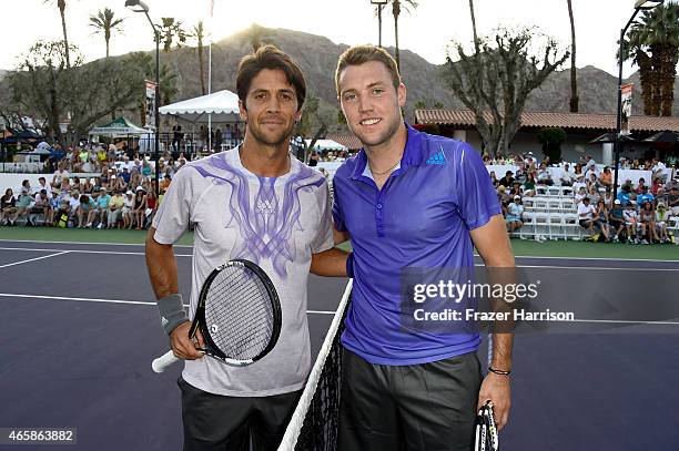 Tennis player Fernando Verdasco attends the 11th Annual Desert Smash Hosted By Will Ferrell Benefiting Cancer For College at La Quinta Resort and...