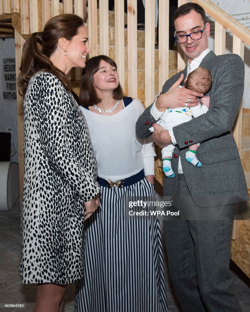 The Duchess Of Cambridge Visits Margate