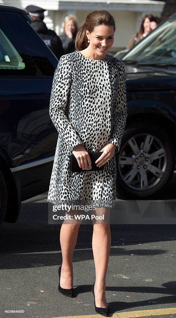 The Duchess Of Cambridge Visits Margate