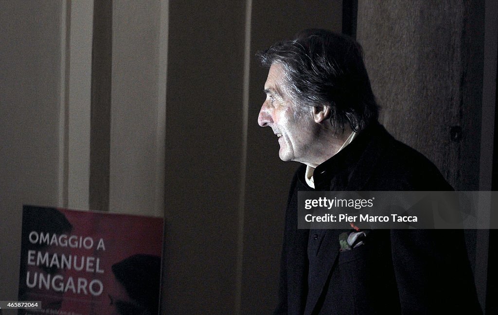 'Omaggio A Emanuel Ungaro' Exhibition Press Conference