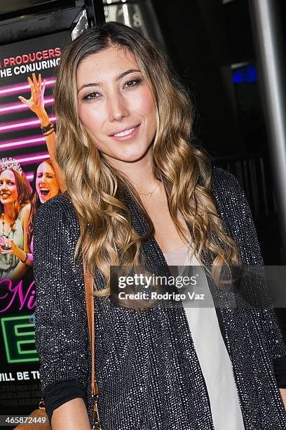 Actress Dichen Lachman attends the "Best Night Ever" Los Angeles Premiere at ArcLight Cinemas on January 29, 2014 in Hollywood, California.