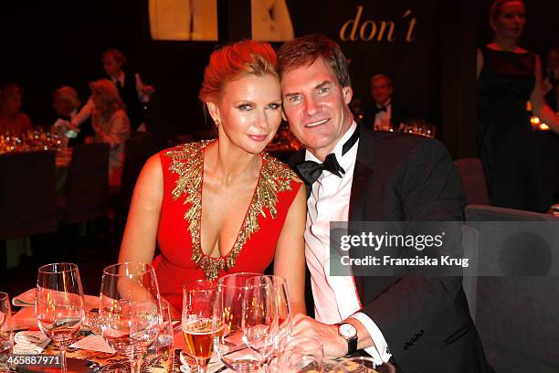 Veronica Ferres and Carsten Maschmeyer attend the Bambi Awards 2013 at Stage Theater on November 14, 2013 in Berlin, Germany.