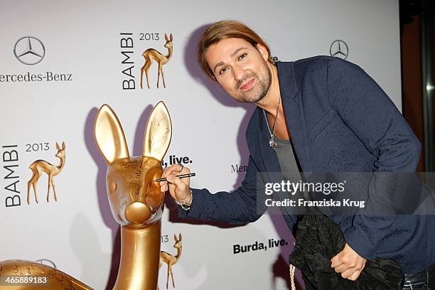 David Garrett attends the Bambi Awards 2013 at Stage Theater on November 14, 2013 in Berlin, Germany.