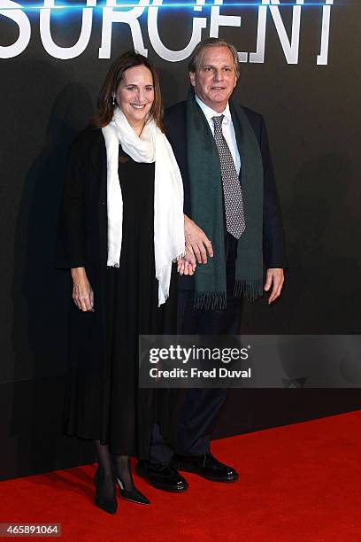 Lucy Fisher and Douglas Wick attends the World Premiere of "Insurgent" at Odeon Leicester Square on March 11, 2015 in London, England.