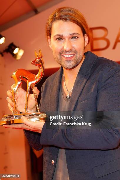 David Garrett attends the Bambi Awards 2013 at Stage Theater on November 14, 2013 in Berlin, Germany.