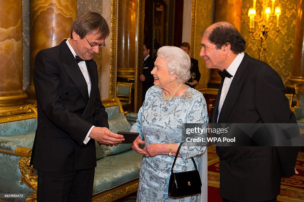 Queen hosts LSO reception at Buckingham Palace